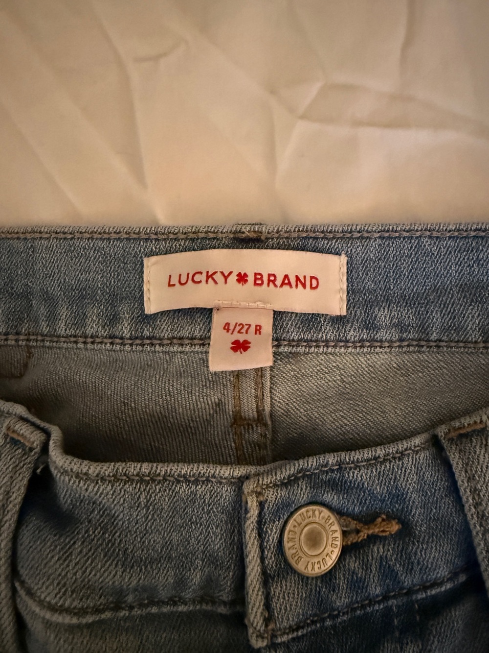 Lucky Brand Women's Light Blue High-Rise Jeans